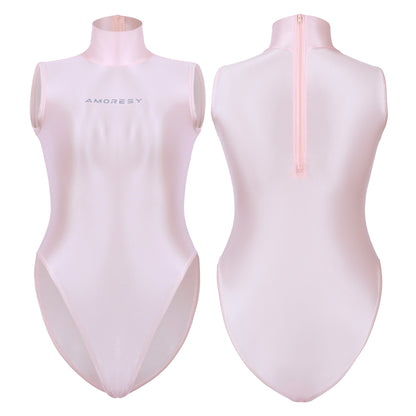 Eris A Series Sheer Super High-Leg Swimsuit Leotard