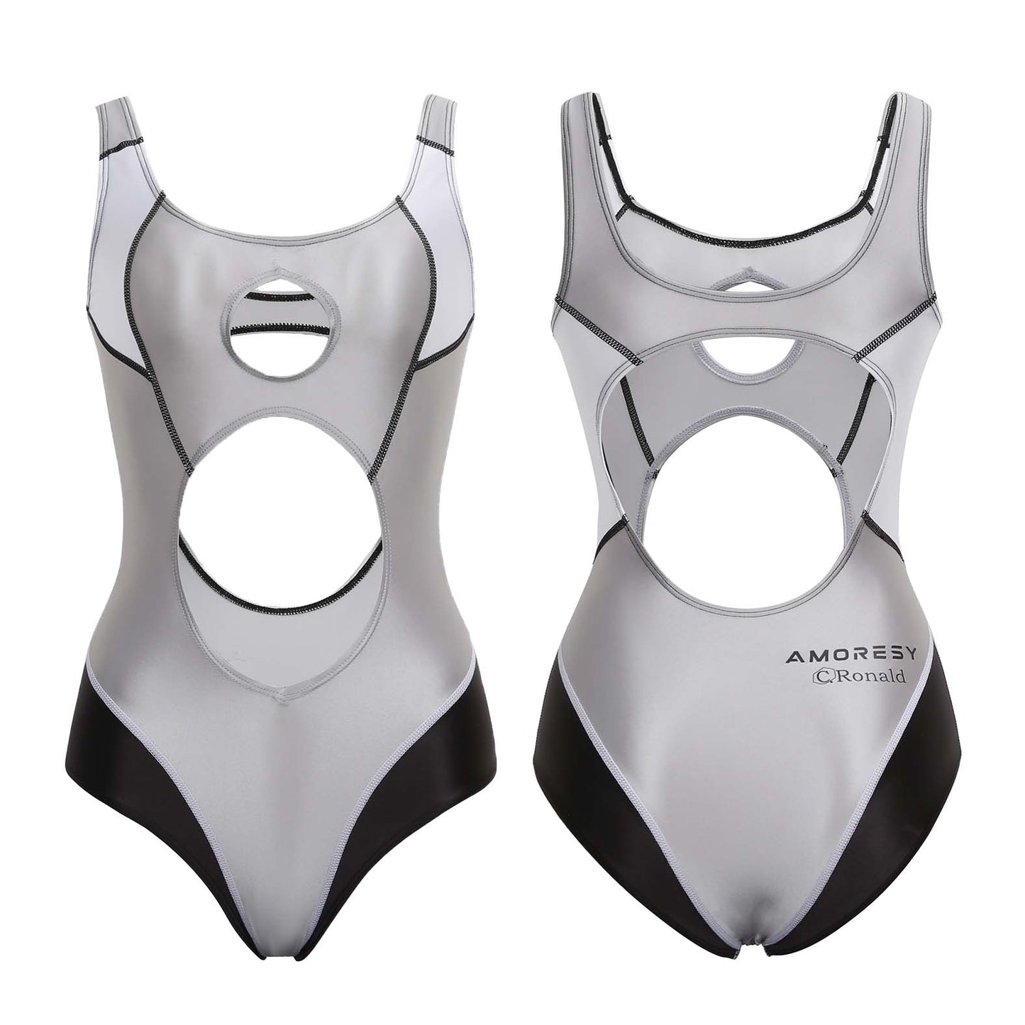 Electra Keyhole Cutout Backless Swimsuit Leotard – Catfight Ronald