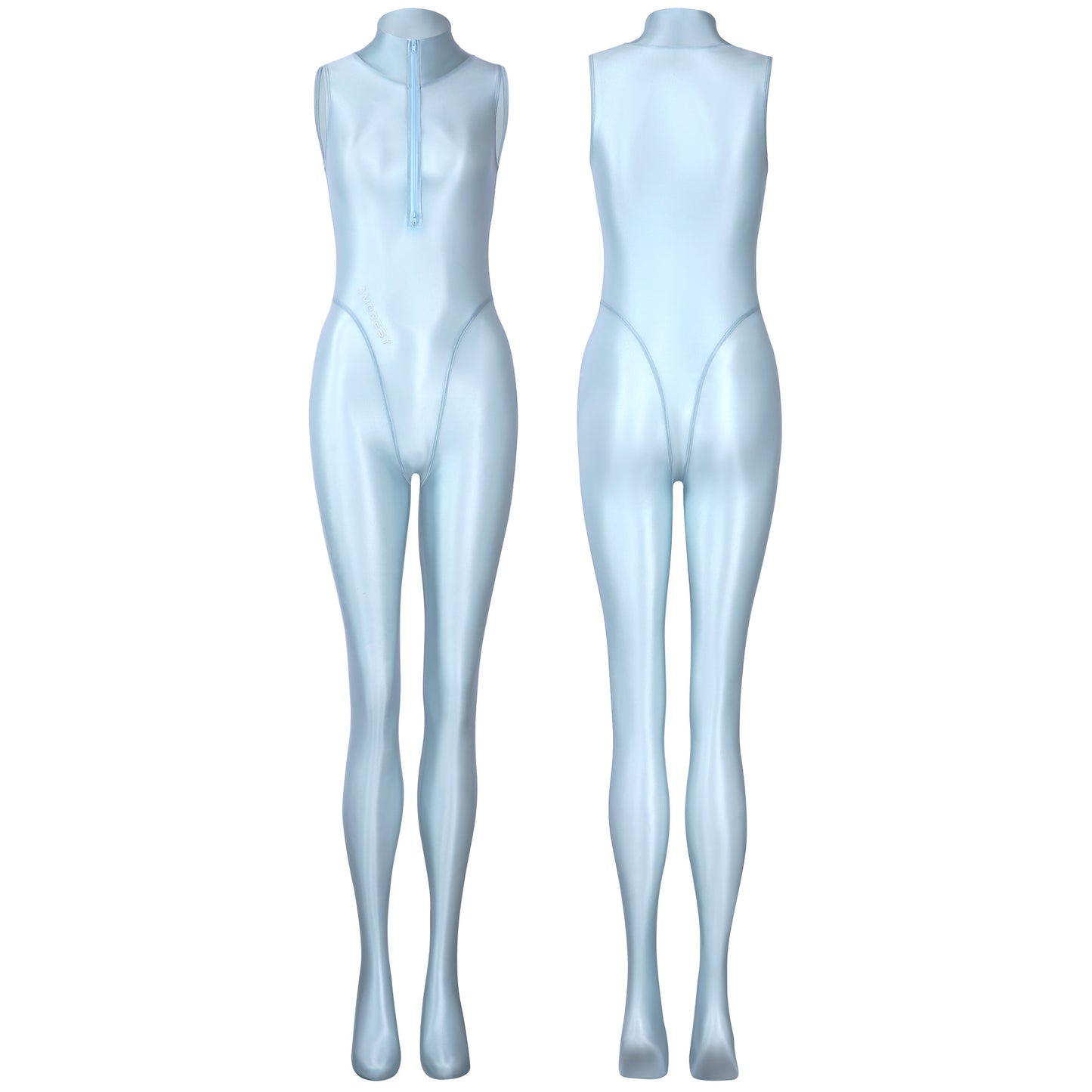 Zenitha Series Sheer Sleeveless Catsuit