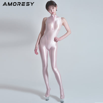 Zenitha Series Sheer Sleeveless Catsuit