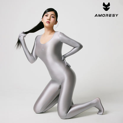 Inferna Full-Body Catsuit – Gloved and Footed Design