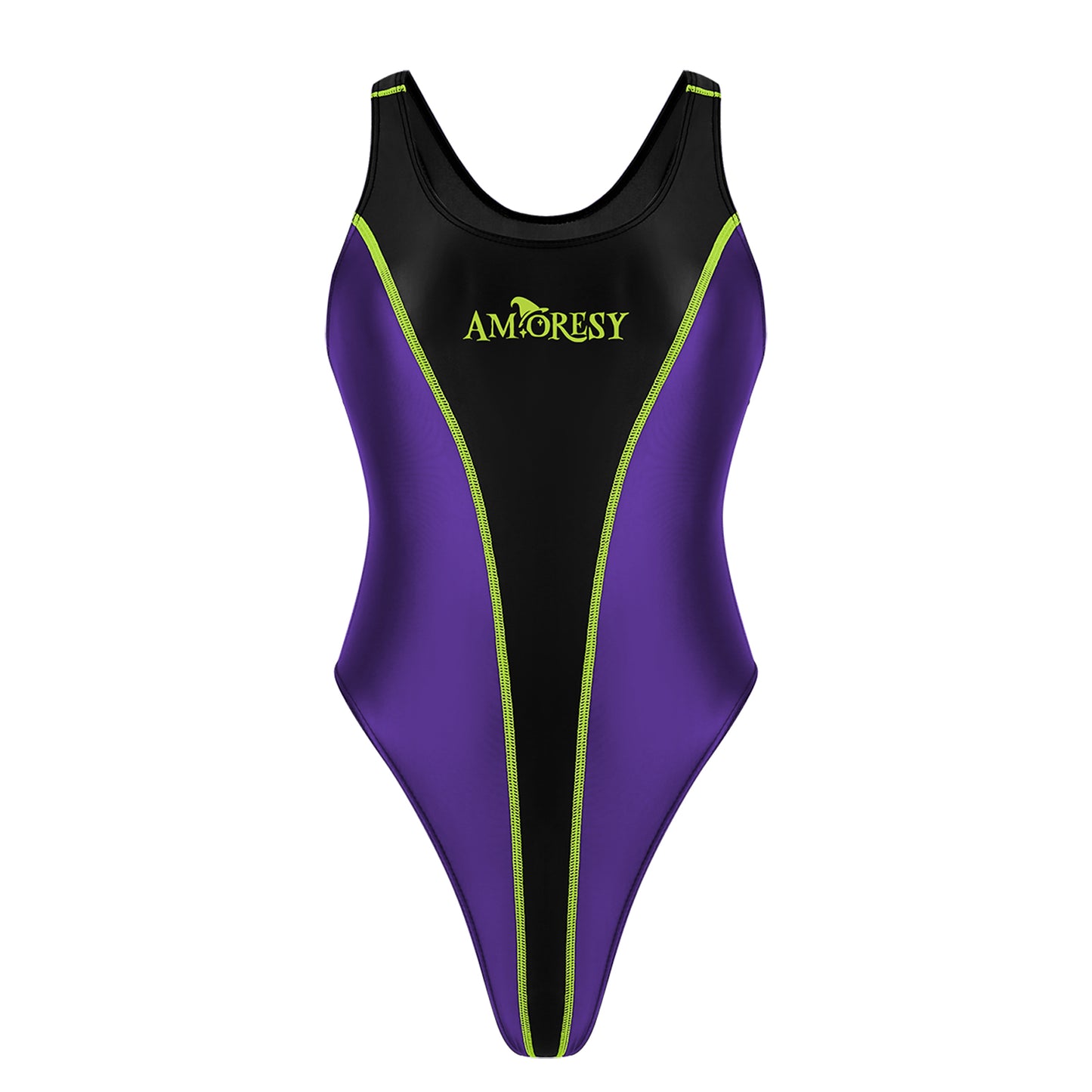 Novina Spooky Backless Swimsuit Leotard