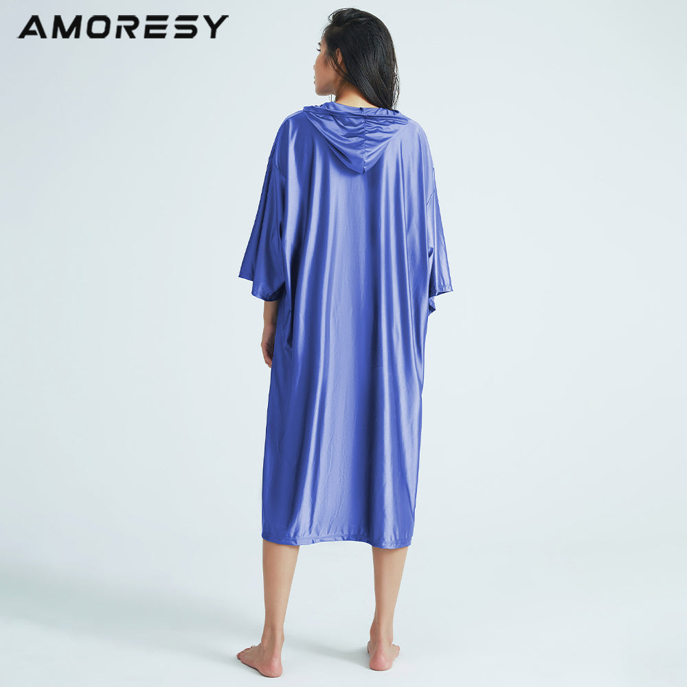 Amoresy Terpsichore系列游泳沙滩成人换尿布浴袍