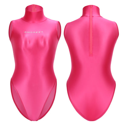 Eris A Series Sheer Super High-Leg Swimsuit Leotard