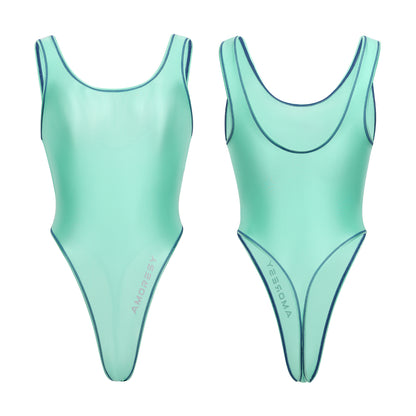 テンペスト シースルー スーパーハイレグ Tバック 水着 レオタード