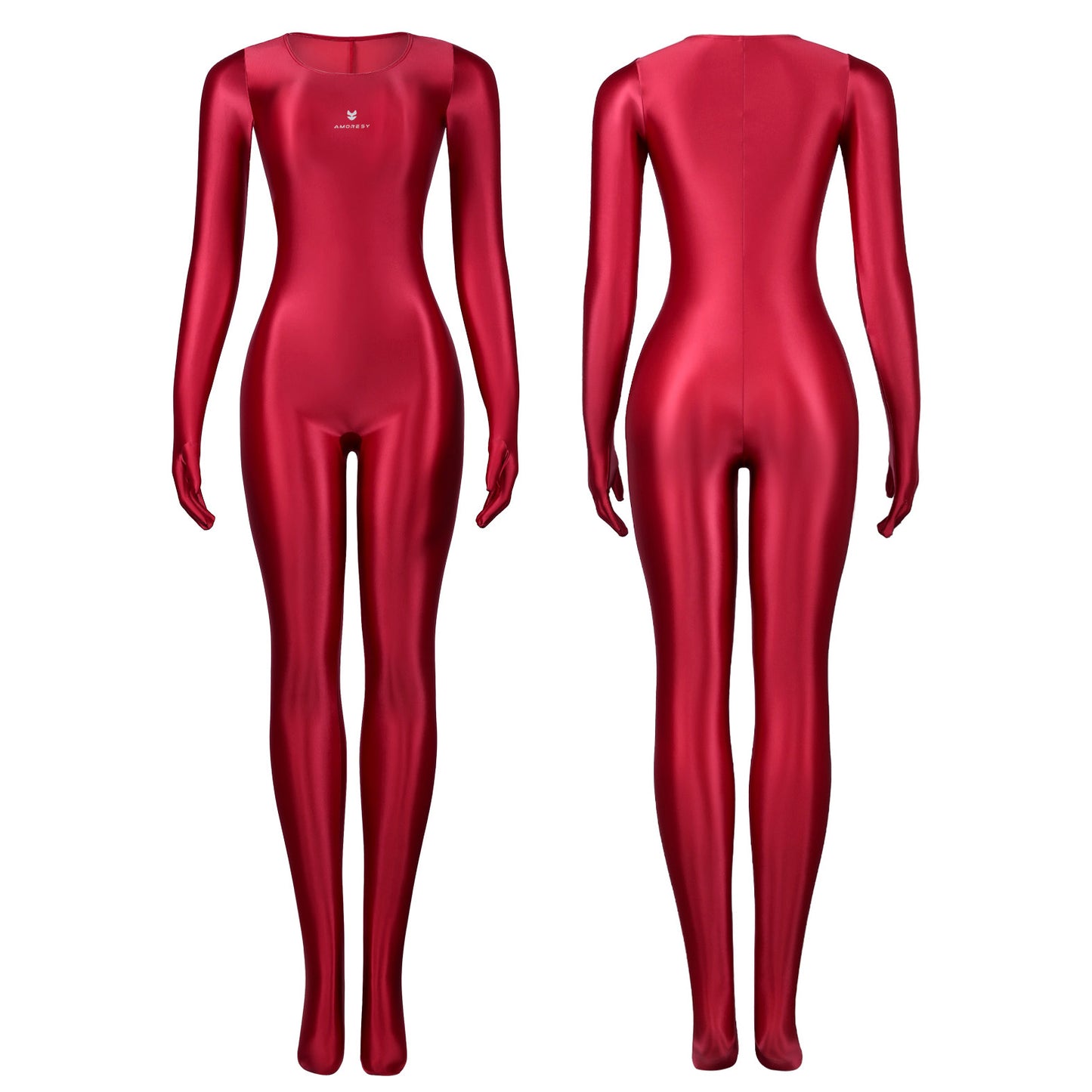 Inferna Full-Body Catsuit – Gloved and Footed Design