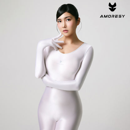 Inferna Full-Body Catsuit – Gloved and Footed Design
