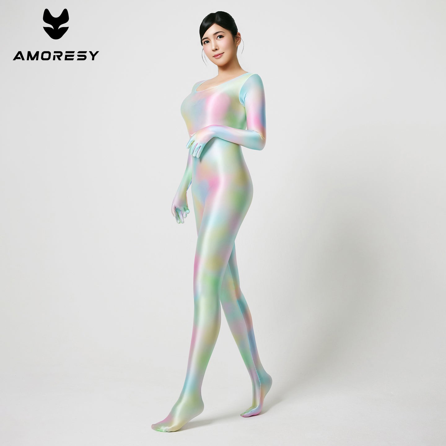 Inferna Full-Body Catsuit – Gloved and Footed Design