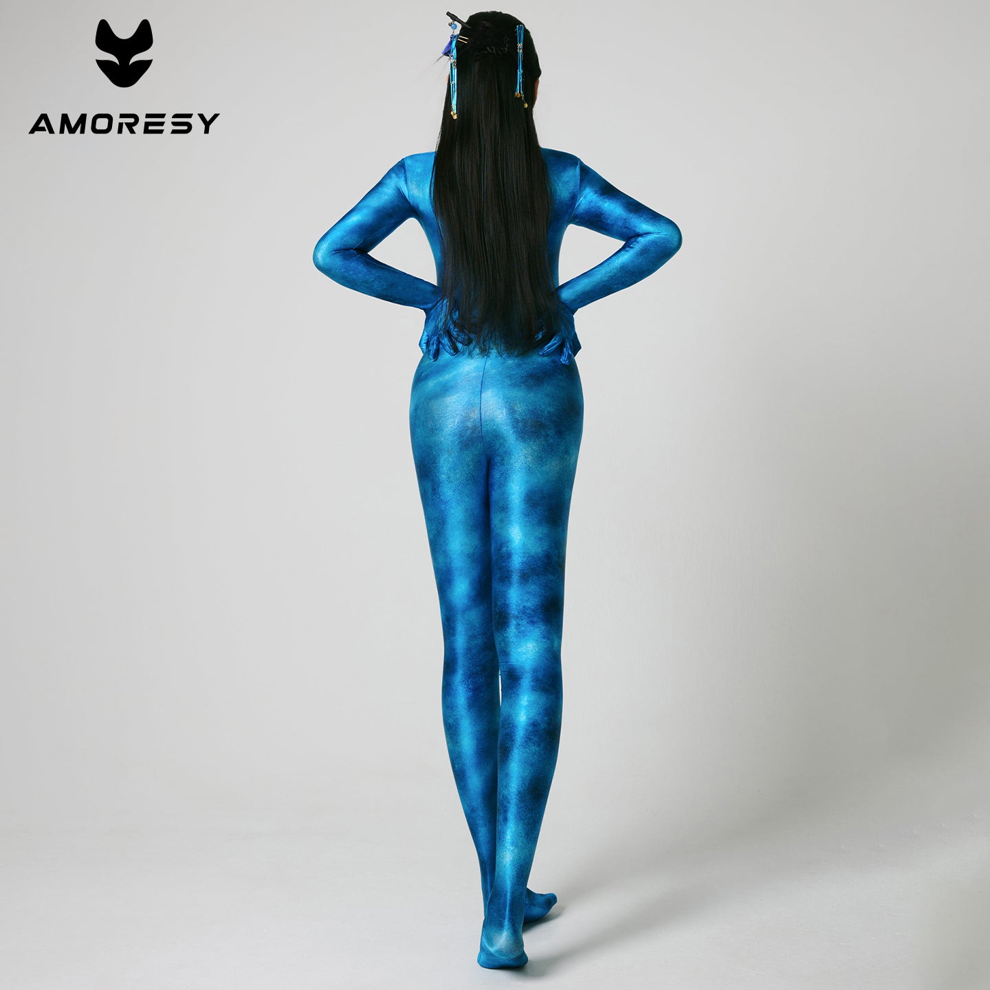 Inferna Full-Body Catsuit – Gloved and Footed Design