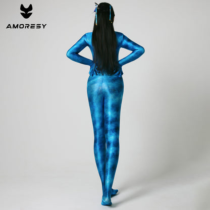 Inferna Full-Body Catsuit – Gloved and Footed Design