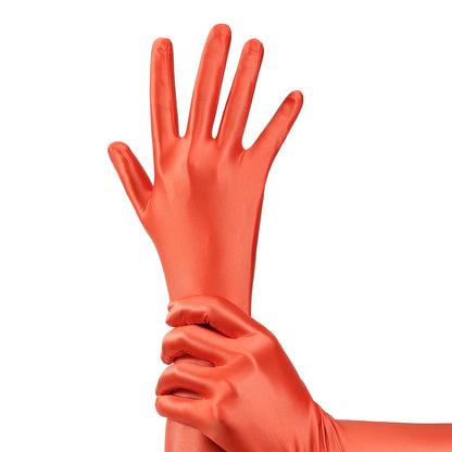 Sheer Elbow-Length Gloves