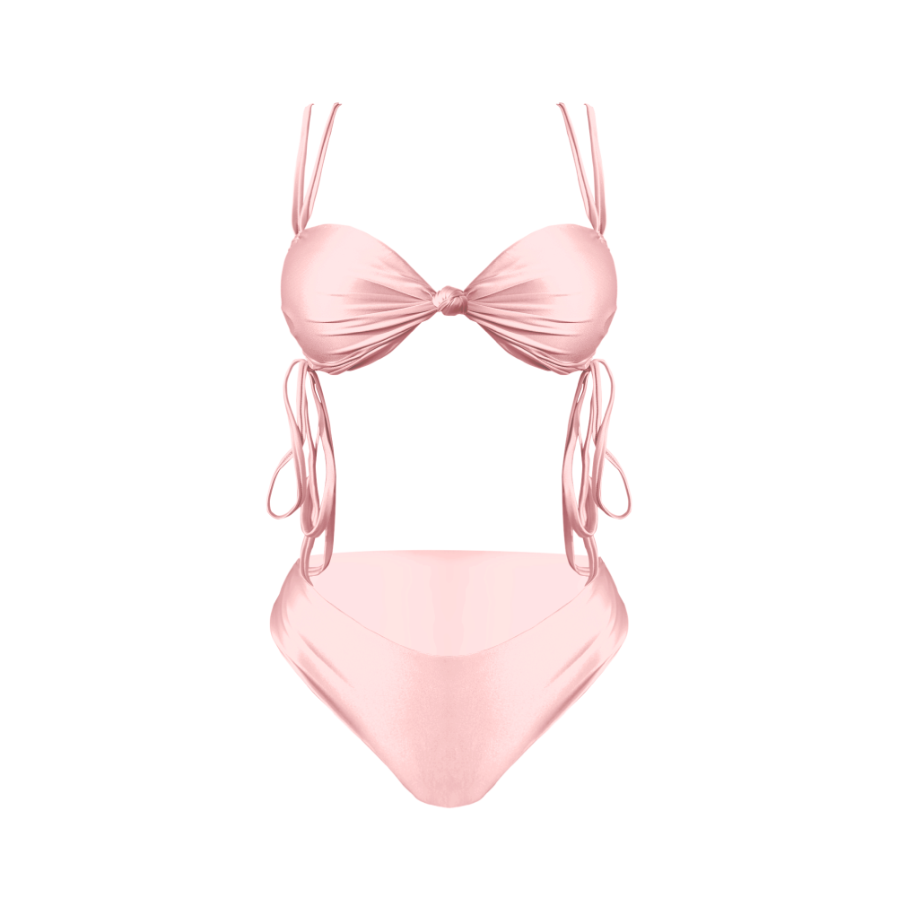 Nexari Knot-Front Swimsuit Bikini