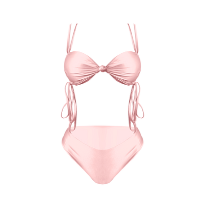 Nexari Knot-Front Swimsuit Bikini