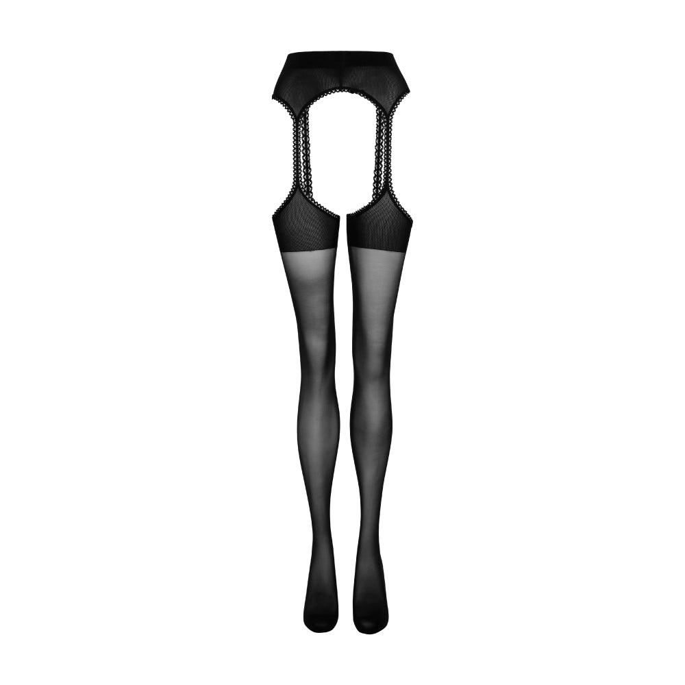 Evocati Thigh-High Stockings and Garter Belt