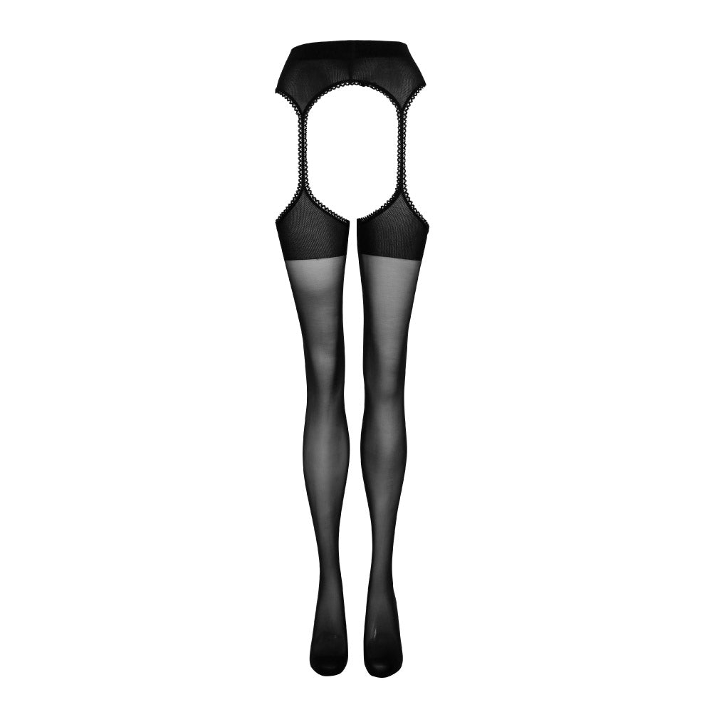 Evocati Thigh-High Stockings and Garter Belt