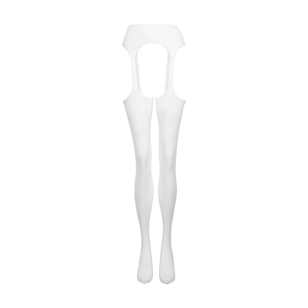 Evocati Thigh-High Stockings and Garter Belt