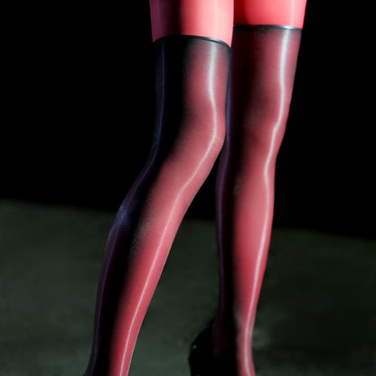 Levanti Thigh-High Ultra-Thin Shiny Stockings