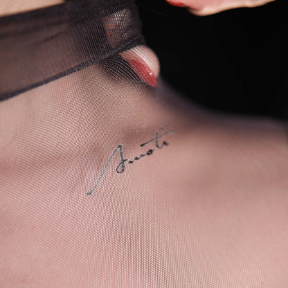 Atheniti Sheer Ultra-Thin Mesh Bodysuit