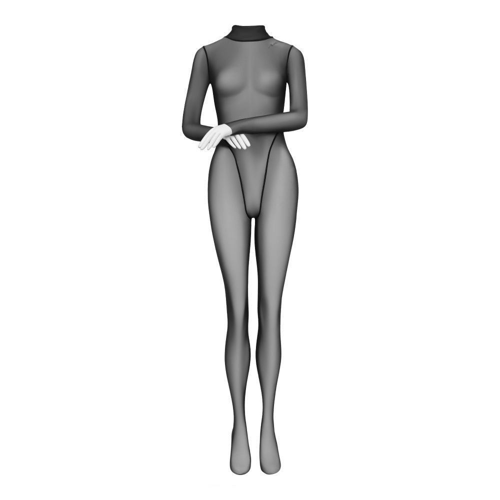 Atheniti Sheer Ultra-Thin Mesh Bodysuit