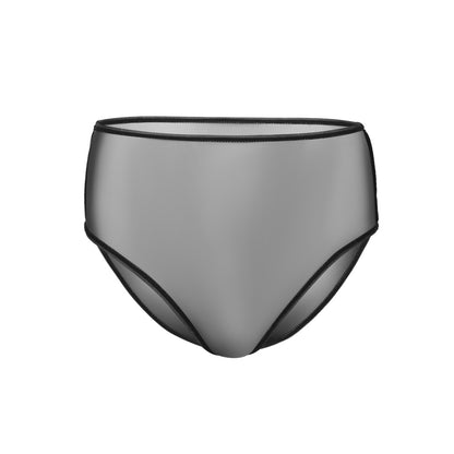 Cheekiti Sheer Racerback Crop-Top & Brief Set