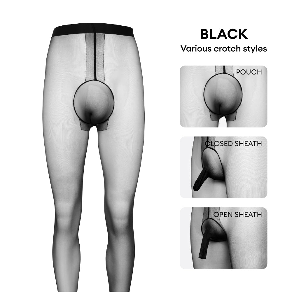 クロッチ アンビギュイティ 超薄型メンズクロッチレスタイツ – AMORESY