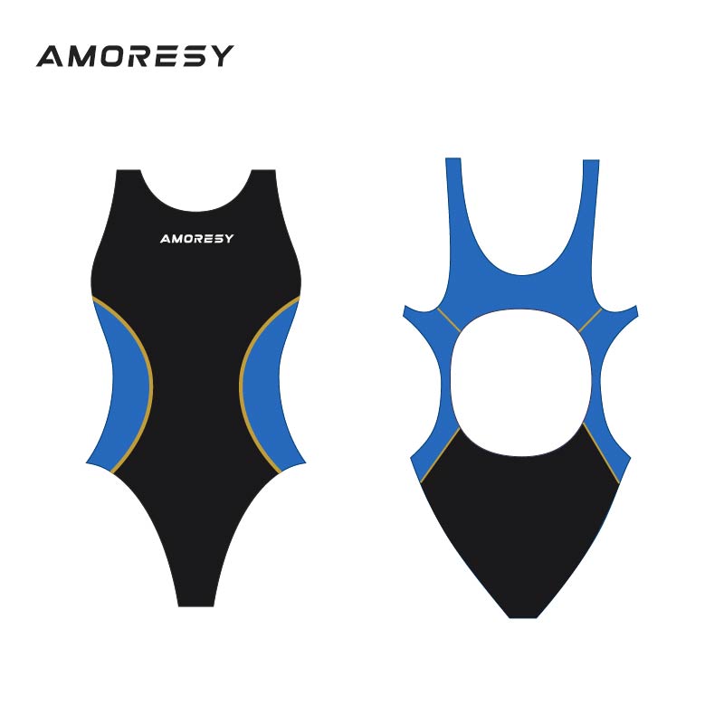 Vespera High-Leg Backless Swimsuit Leotard - AMORESY