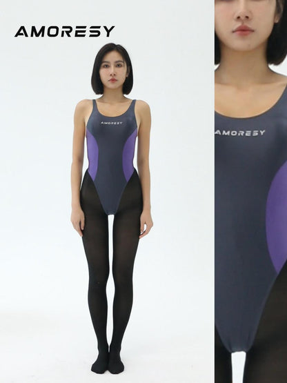 Sirenia Super High-Leg Thong Swimsuit Leotard