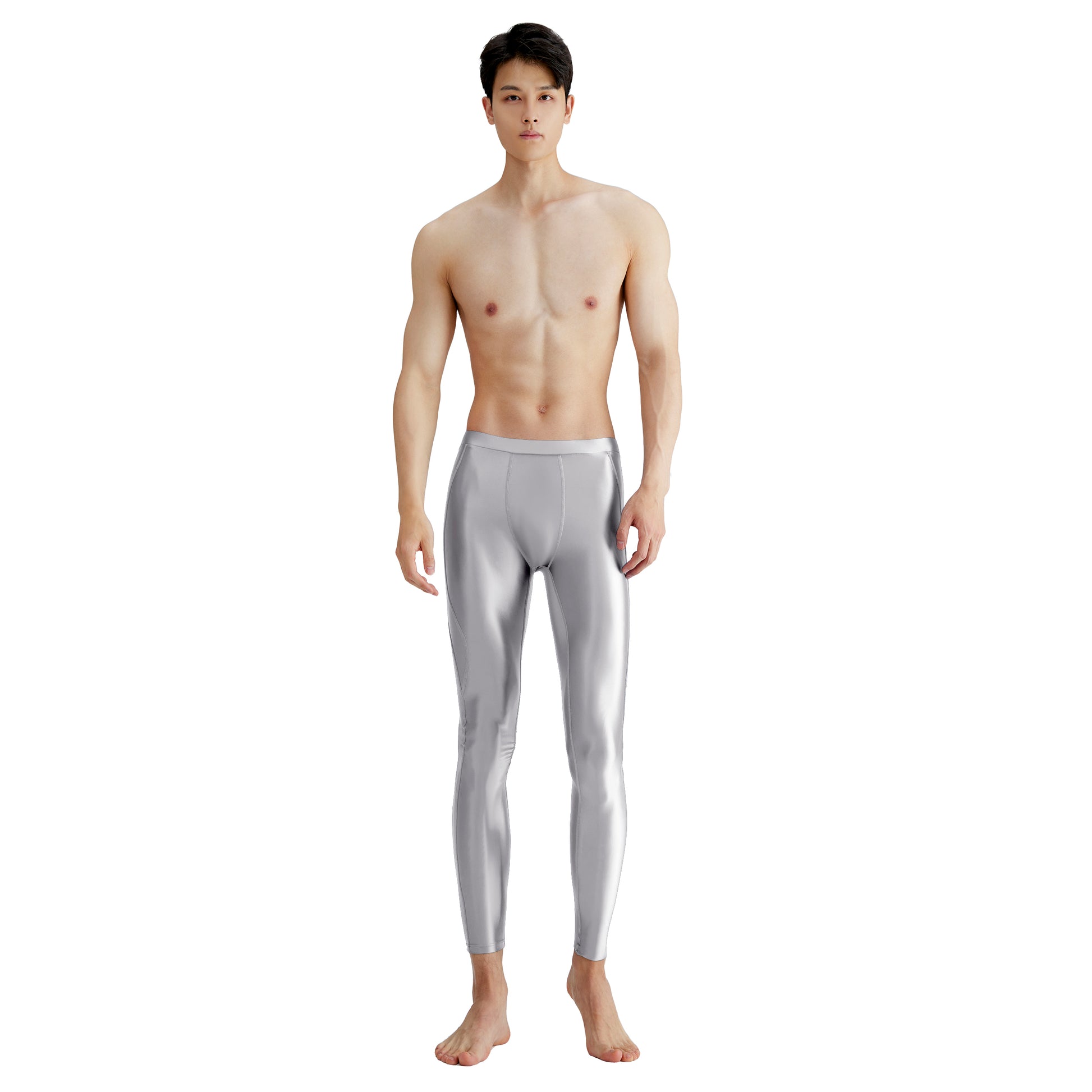 Raiden Sports Leggings Silver Gray to Silver Gray / M - AMORESY