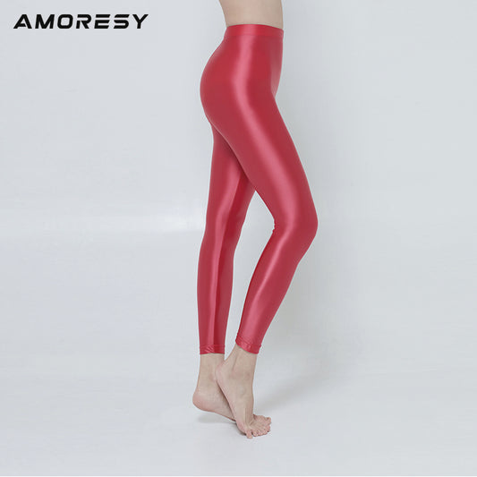 AMORESY Shiny Full Length Bodysuit Smooth Oil, Running, Yoga, Zentai Casual  Sport Tights Lycra Jumpsuit Catsuits From Zazvf, $134.36